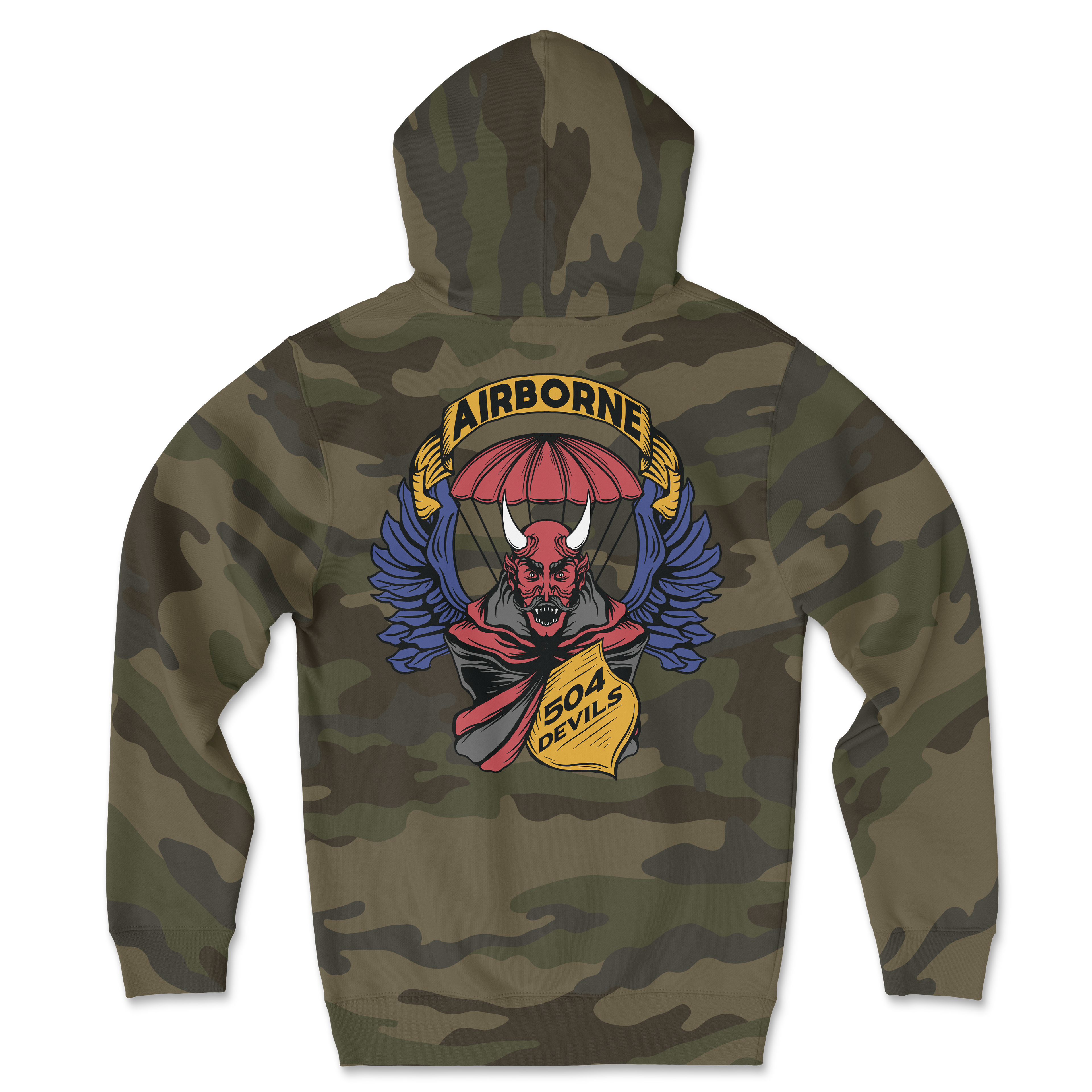 504 Devils Remastered Camo Hoodie