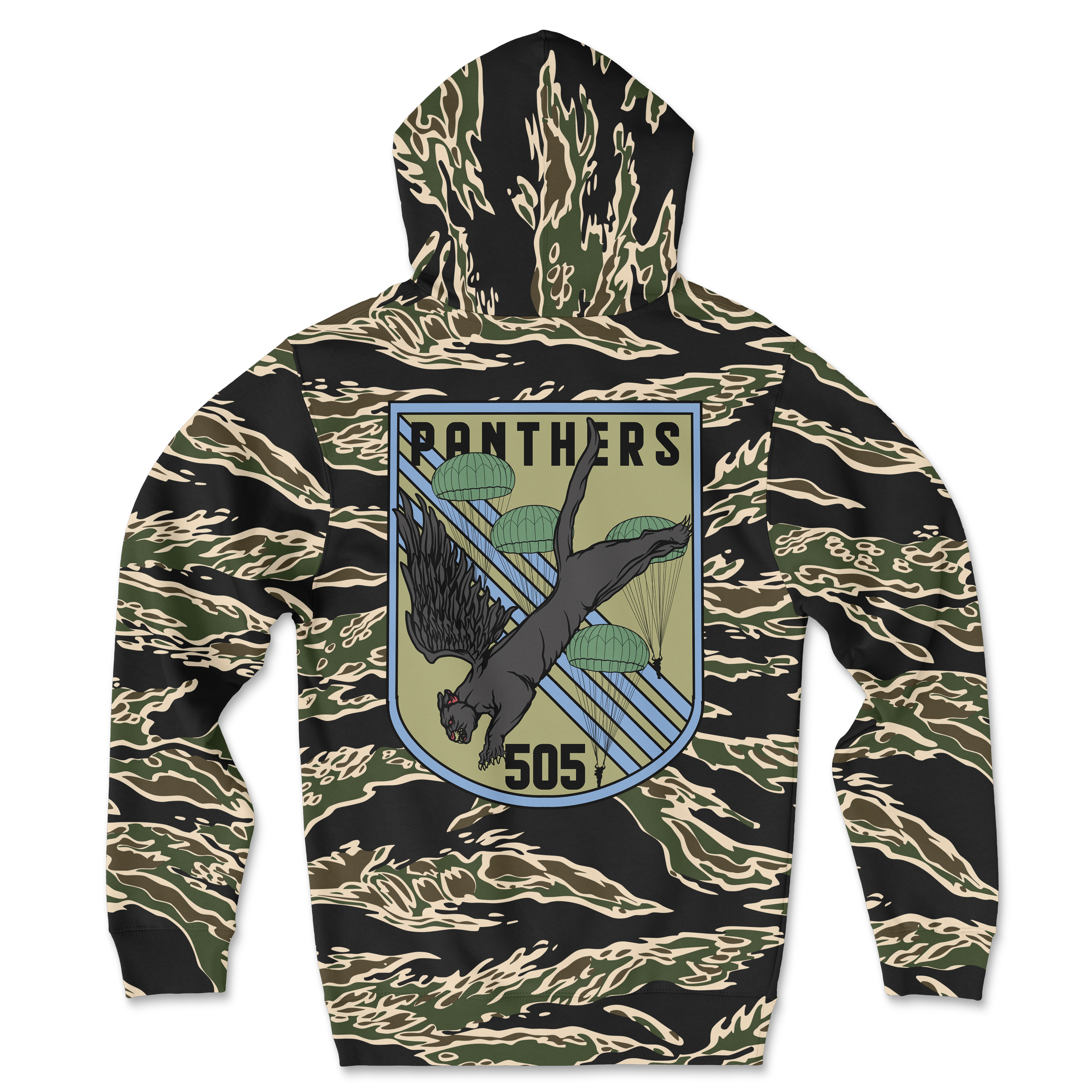 505th Panthers Remastered Camo Hoodie